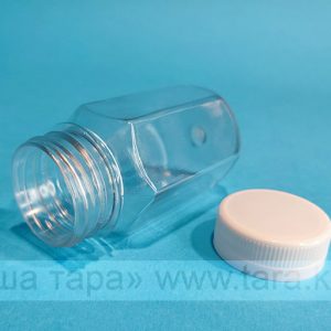 Банка ПЭТ 100 мл шестигранная